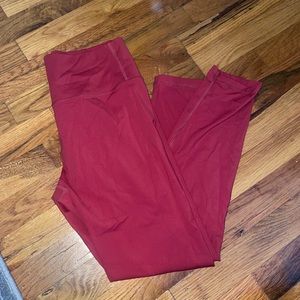 EUC Zyia red leggings